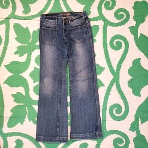 American Eagle Low rise Old flare jeans
